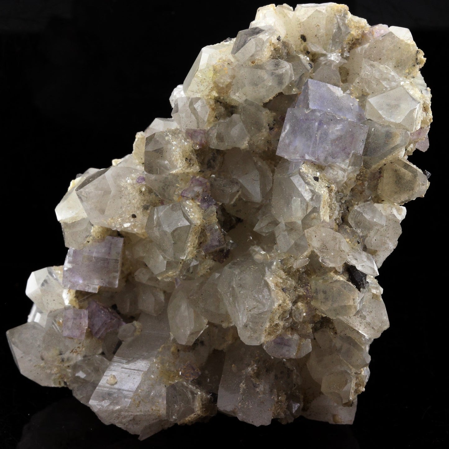 Fluorite + Quartz. 451.0 carats. La Collada mining area, Asturias, Espagne