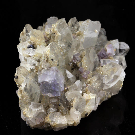Fluorite + Quartz. 451.0 carats. La Collada mining area, Asturias, Espagne