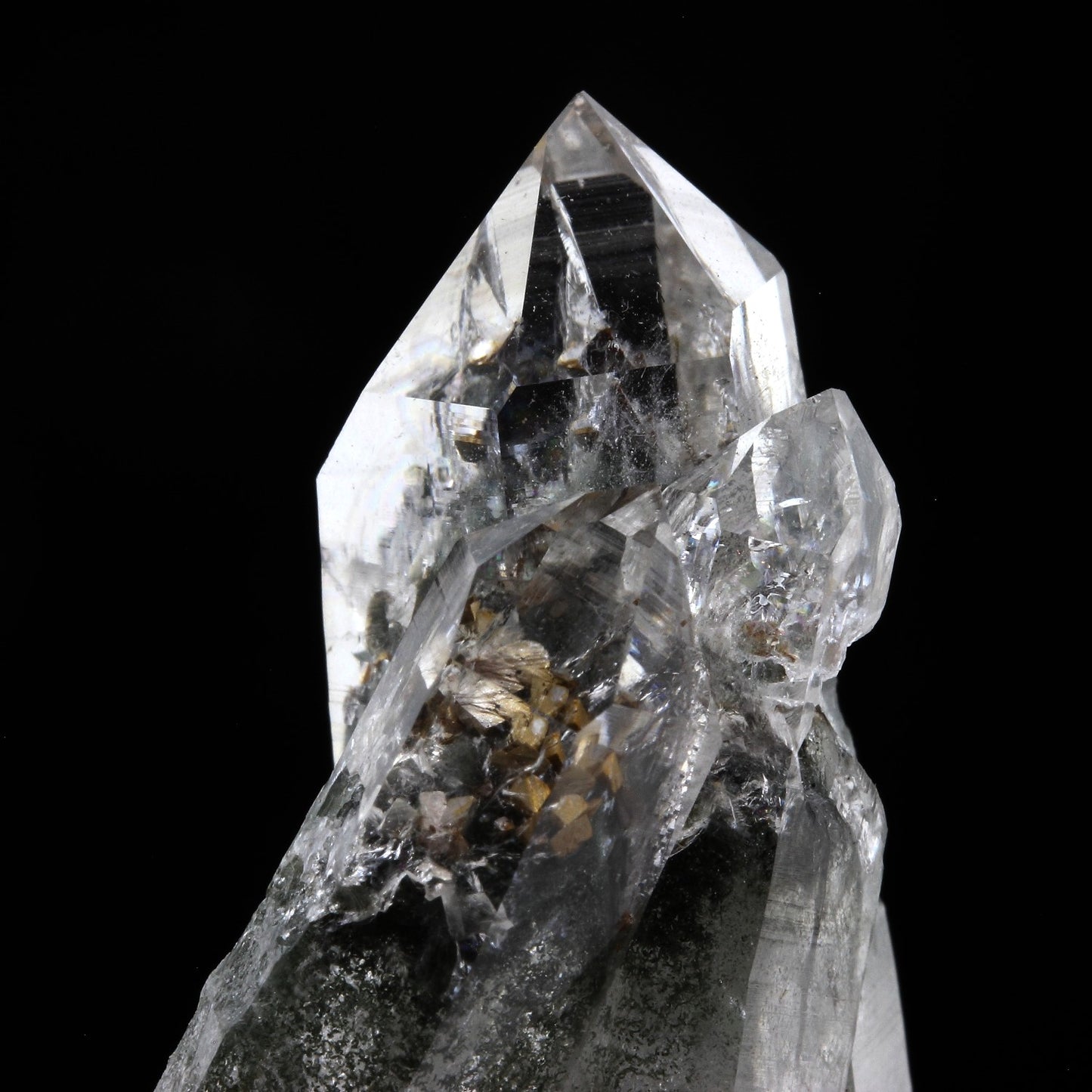 Quartz fantôme. 216.6 carats. Les Deux Alpes, Oisans, France