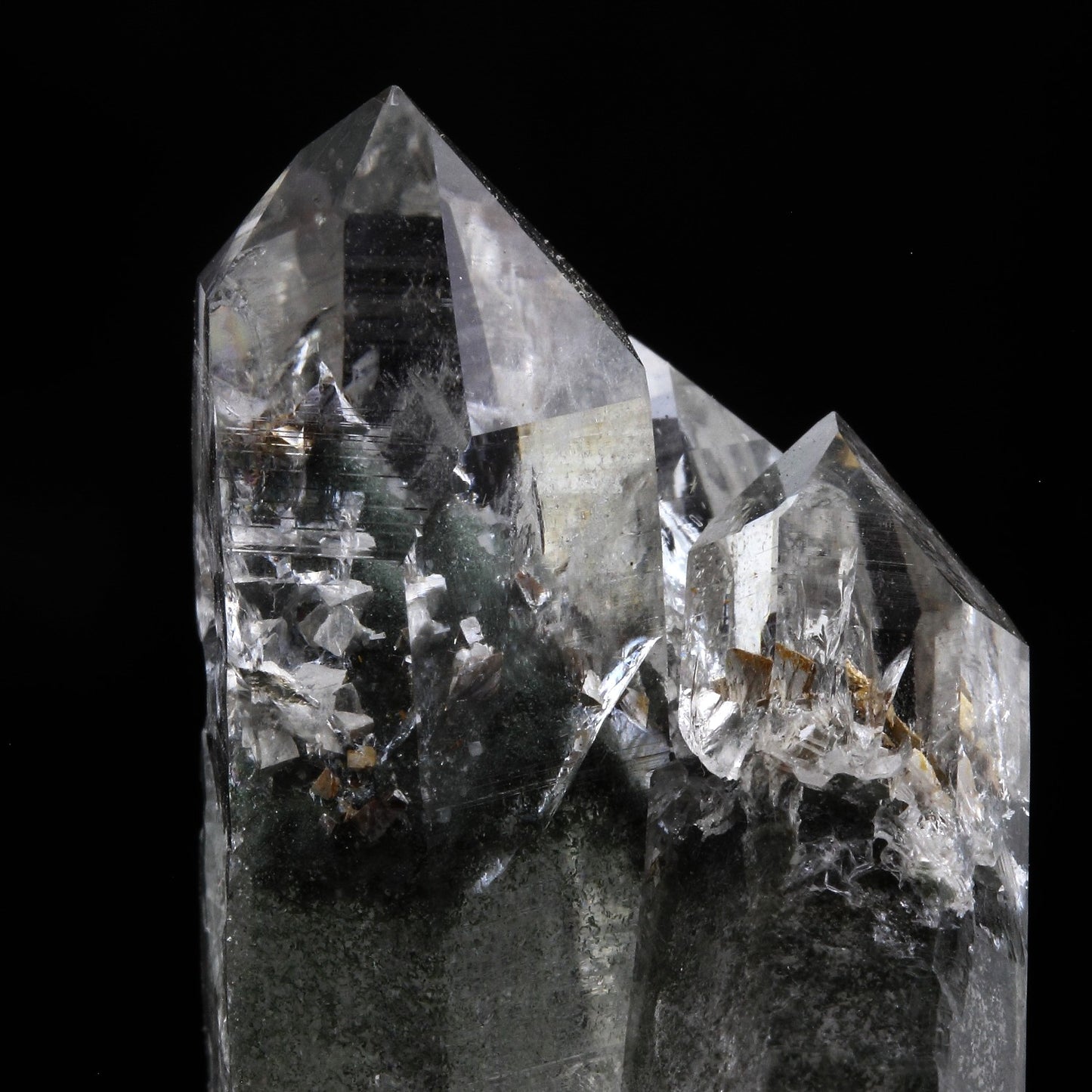 Quartz fantôme. 216.6 carats. Les Deux Alpes, Oisans, France