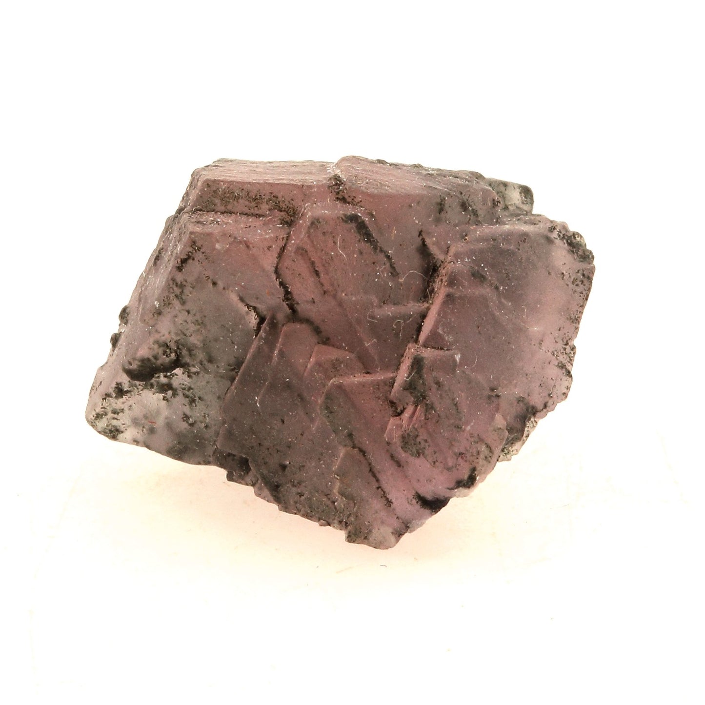 Fluorite rose. 36.9 carats. Massif du Mont-Blanc, France