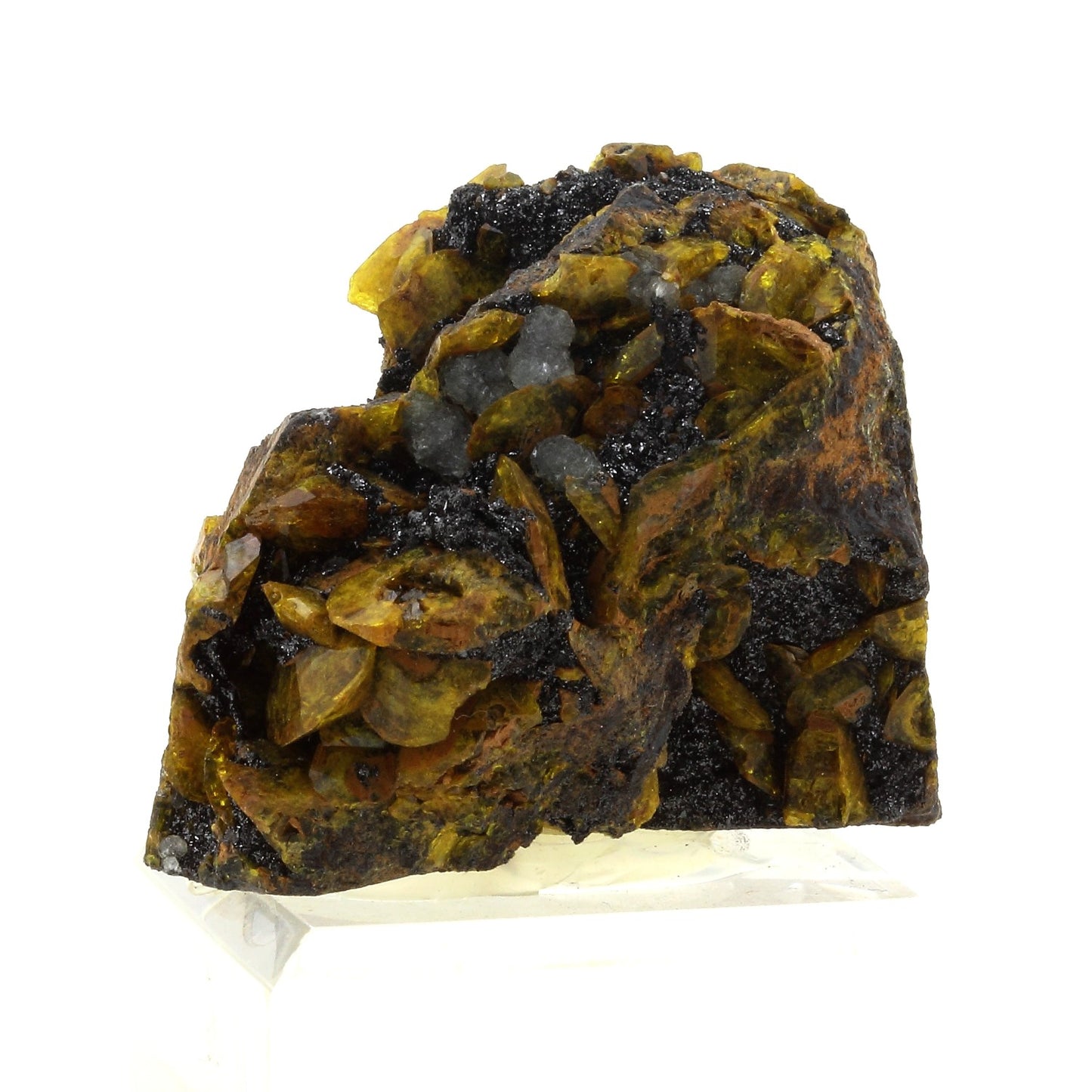 Sturmanite. 582.7 carats. N'Chwaning Mines, Kuruman, Kalahari manganese field, Northern Cape, Afrique du Sud