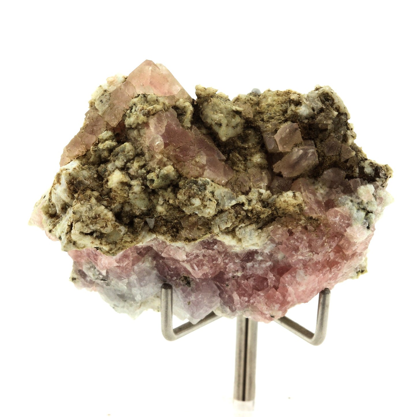Fluorite rose. 277.1 carats. Massif du Mont-Blanc, France