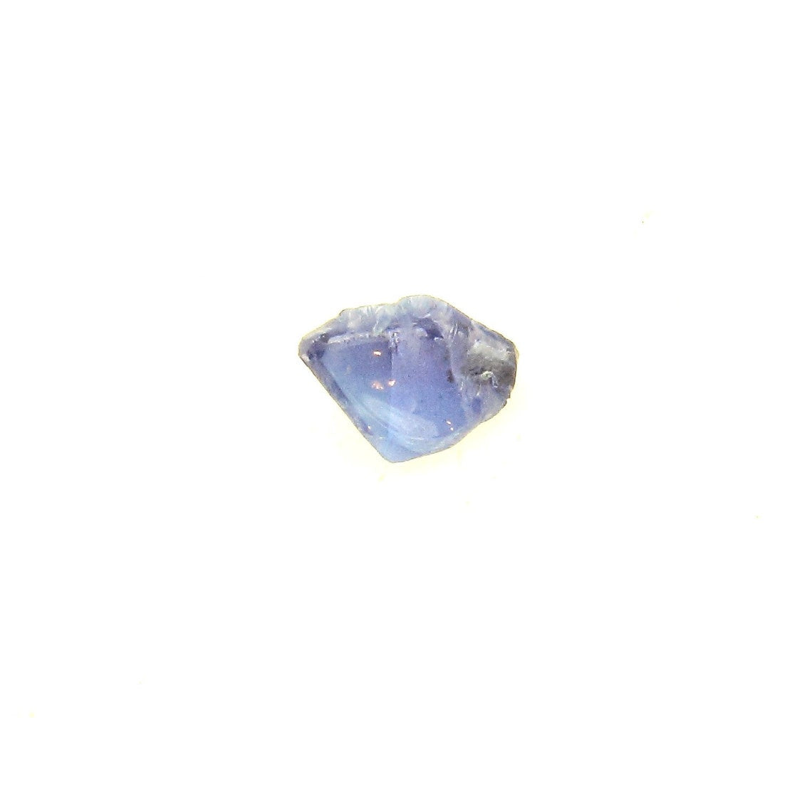 Bénitoïte. 0.110 carats. San Benito Co., California, USA