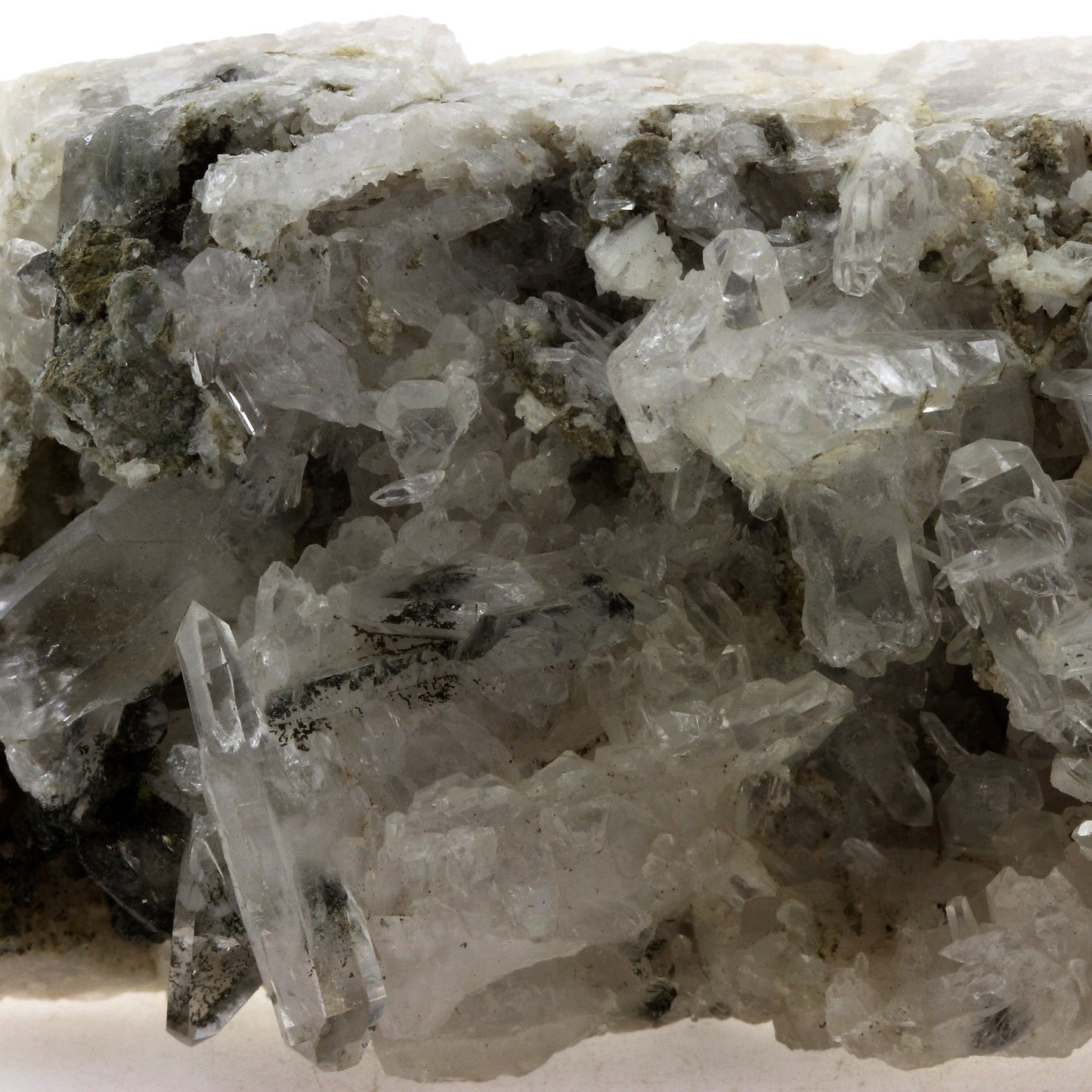 Quartz, Chlorite. 1945.0 carats. Les Deux Alpes, Oisans, France