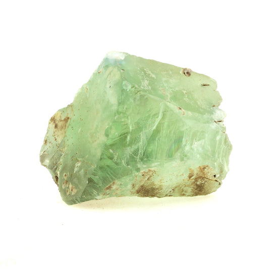 Fluorite verte. 299.6 carats. Massif des Aravis, Haute-Savoie, France