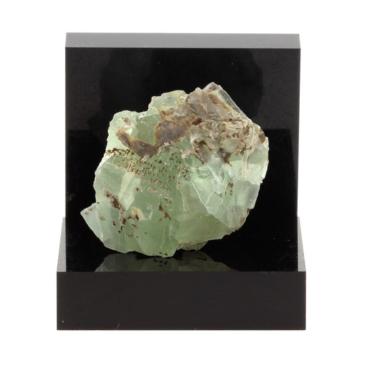 Fluorite verte. 110.4 carats. Massif des Aravis, Haute-Savoie, France