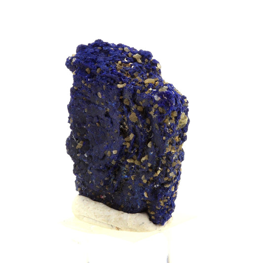 Chessylite (Azurite). 14.1 carats. Chessy-les-Mines, Rhône, France