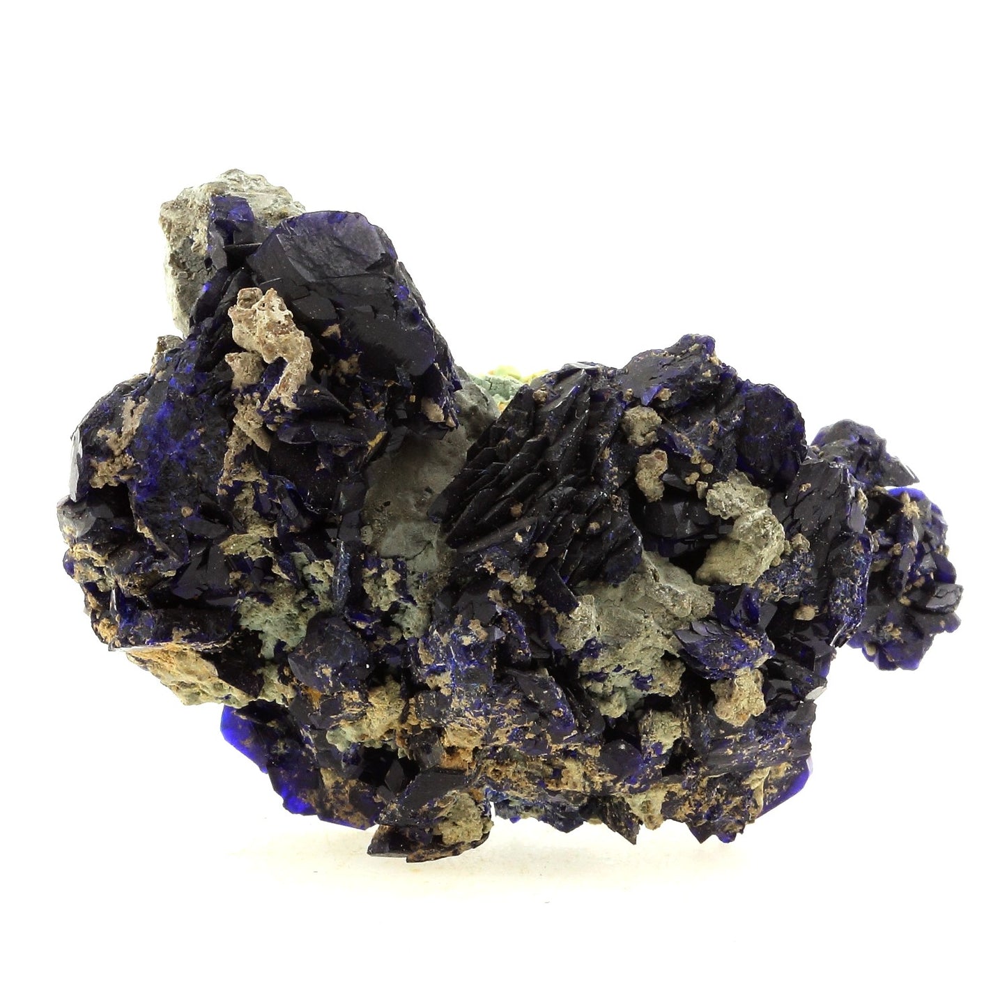 Chessylite (Azurite). 175.0 carats. Chessy-les-Mines, France