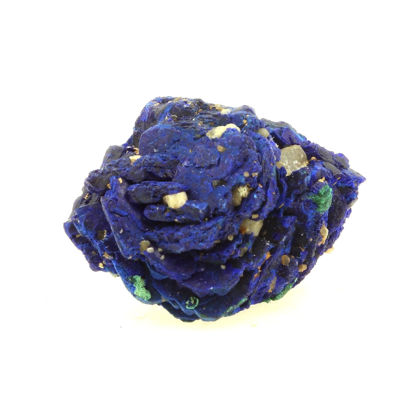Chessylite (Azurite). 51.1 carats. Chessy-les-Mines, Rhône, France