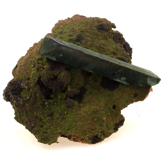 Azurite + Malachite. 266.1 carats. Maroc