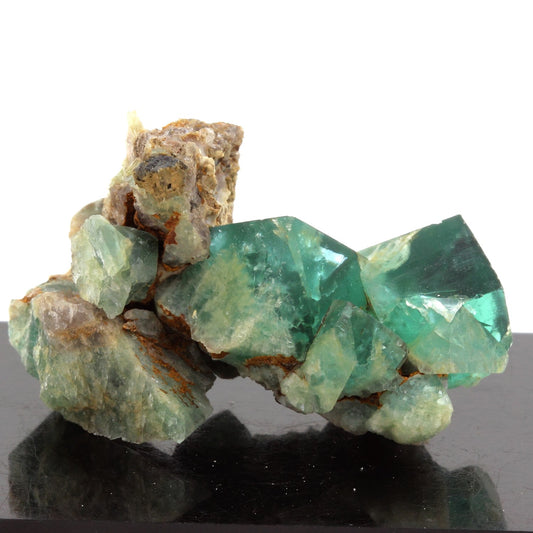 Fluorite. 109.7 carats. Rogerley Mine, Stanhope, UK, Royaume-Uni