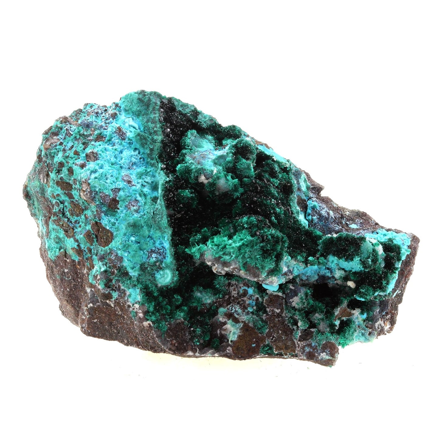 Brochantite + Chrysocolle + Atacamite. 1035.0 carats. Atacama Region, Chili