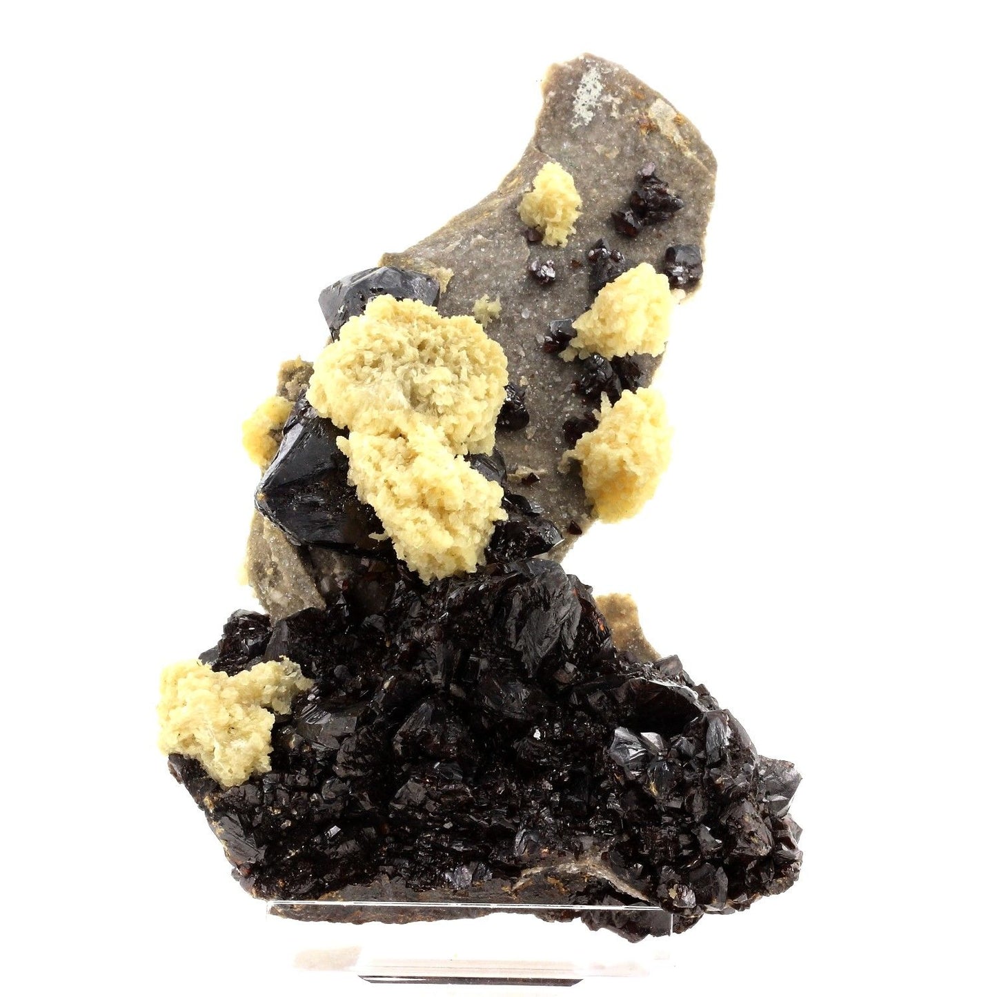 Baryte + Sphalerite. 3500.0 carats. Elmwood mine, Tennessee, USA