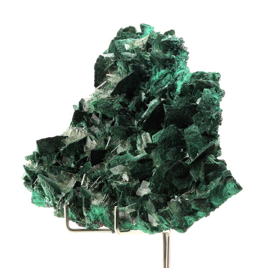 Malachite + Baryte. 894.4 carats. Milpillas Mine, Sonora, Mexique