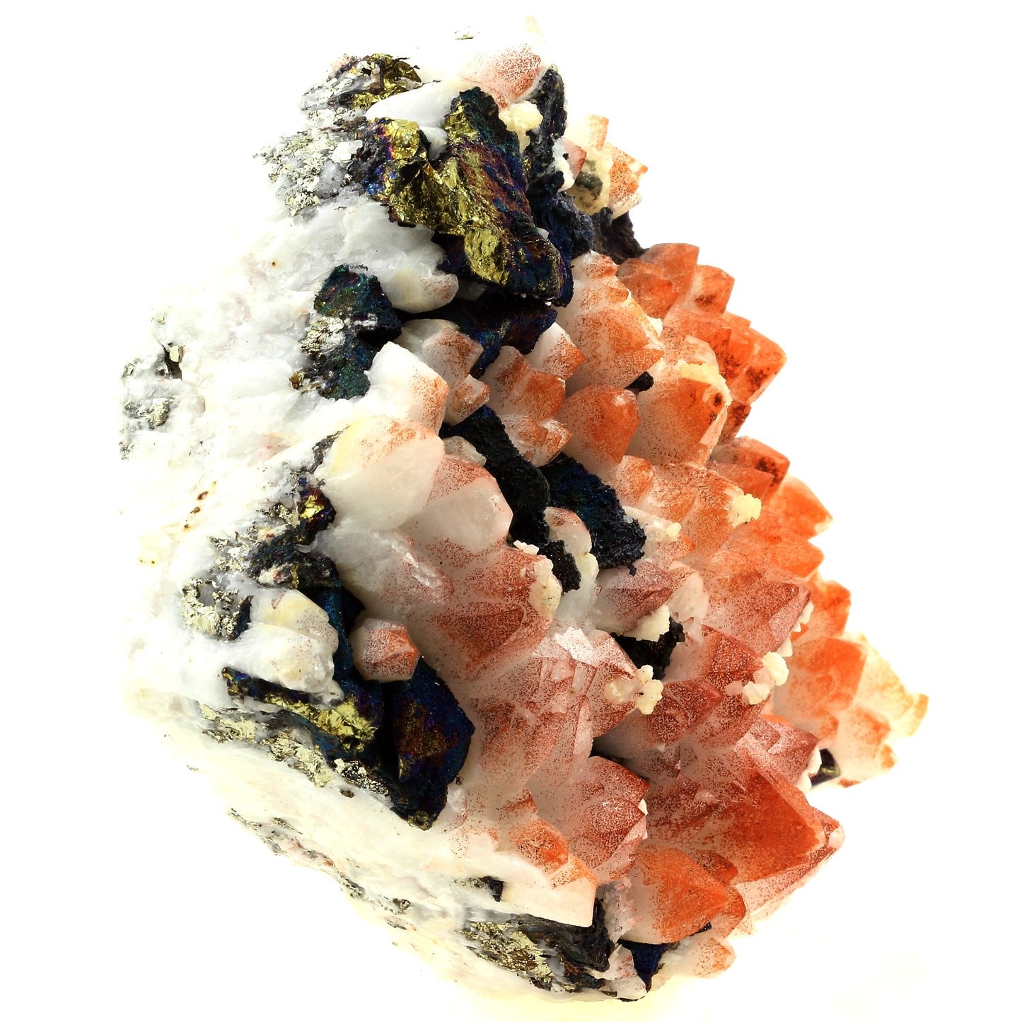 Quartz Hematoide + Chalcopyrite. 4045.0 carats. Huxu, Jiangxi, Chine