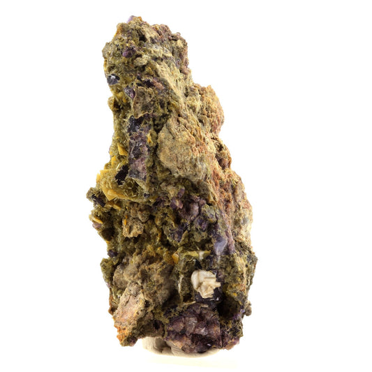 Wulfenite, Mimetite, Baryte, Fluorite. 438.3 carats. Lantignié, France