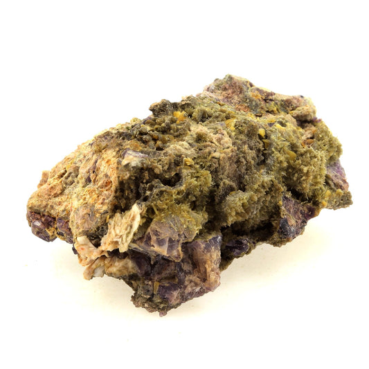 Wulfenite, Mimetite, Fluorite. 541.1 carats. Lantignié, France