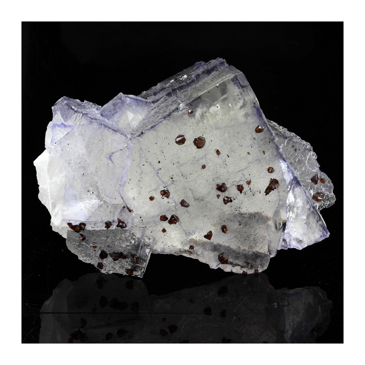 Fluorite, Sphalerite. 857.5 carats. Elmwood Mine, Tennessee, USA