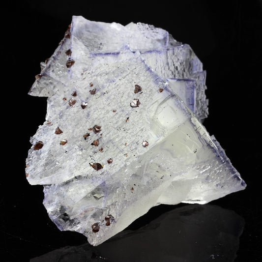 Fluorite, Sphalerite. 857.5 carats. Elmwood Mine, Tennessee, USA