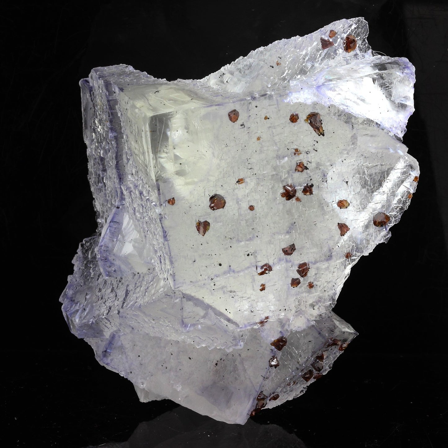 Fluorite, Sphalerite. 857.5 carats. Elmwood Mine, Tennessee, USA