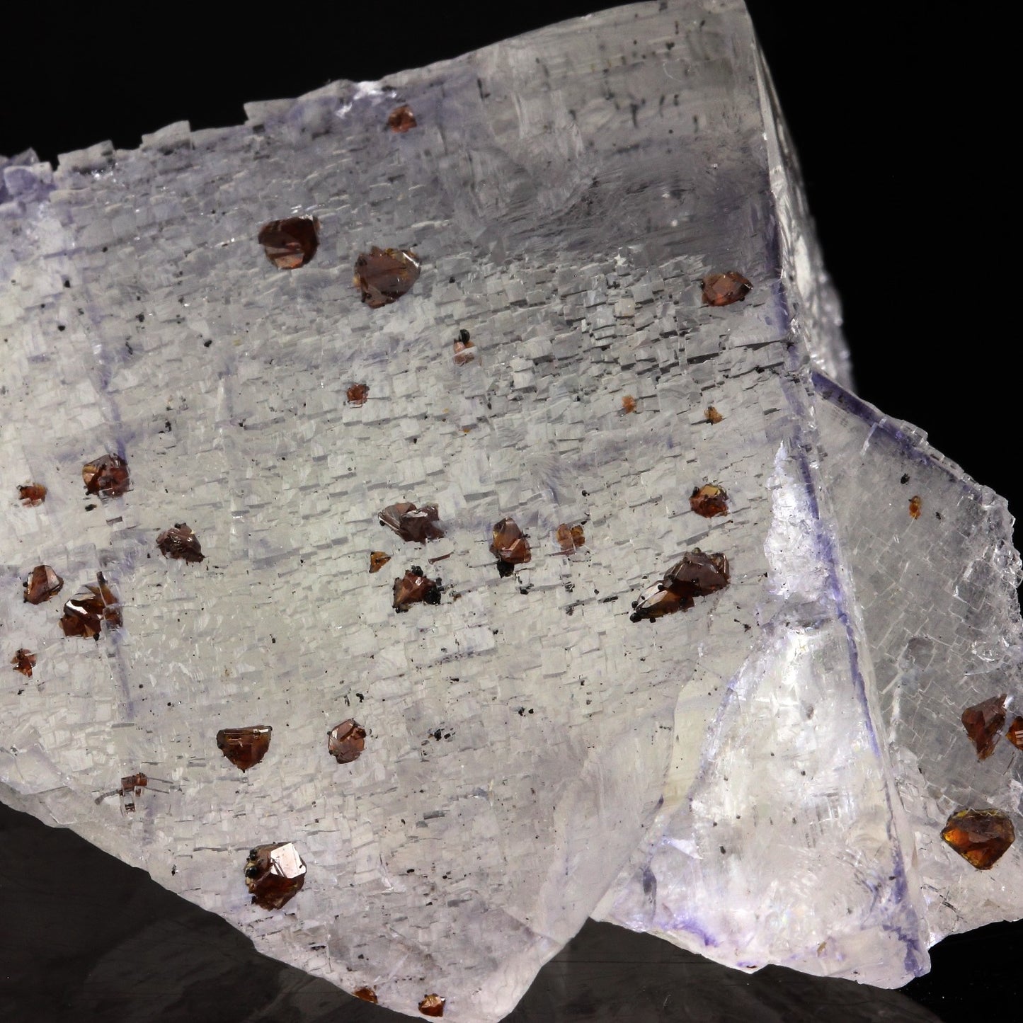 Fluorite, Sphalerite. 857.5 carats. Elmwood Mine, Tennessee, USA