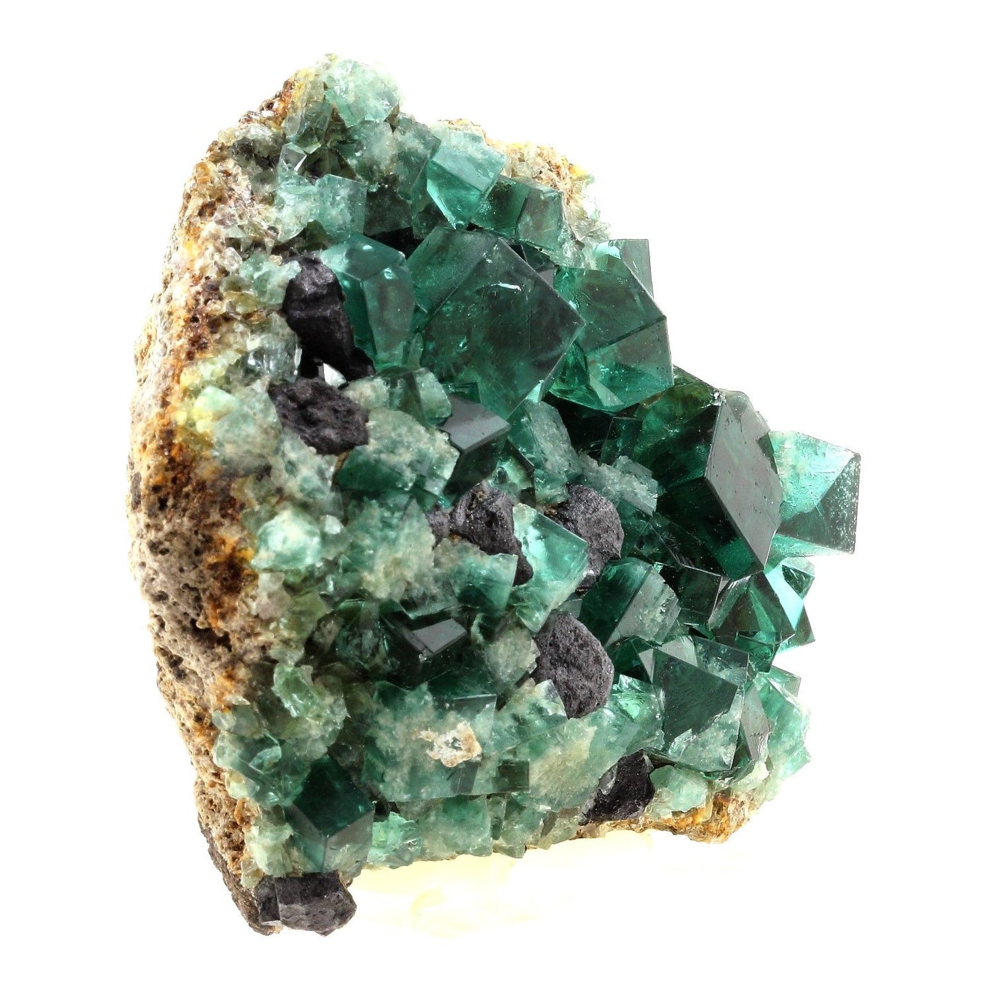 Fluorite + Galène. 1934.5 carats. Rogerley Mine, Frosterley, Co. Durham, Royaume-Uni