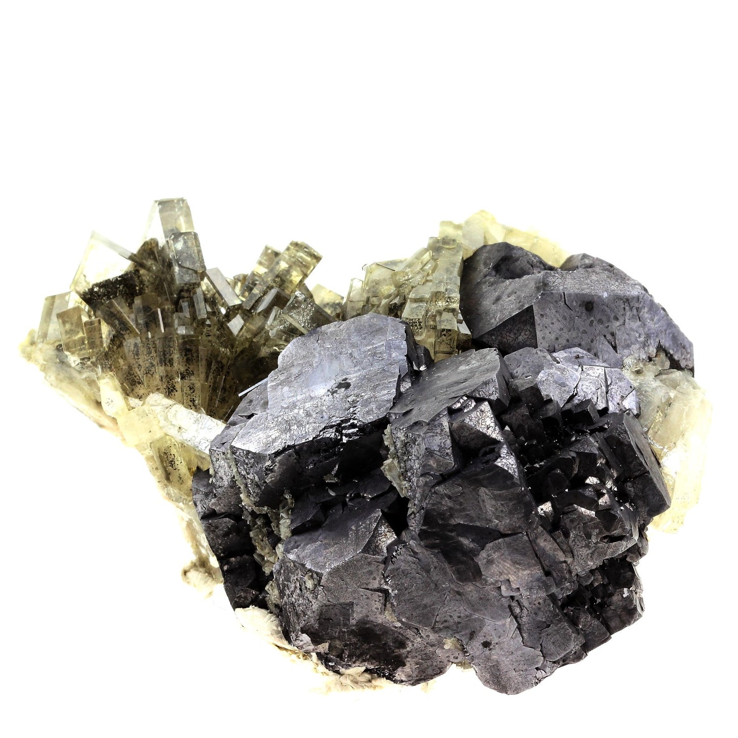 Baryte + Galène. 3984.0 carats. Oumjrane, Drâa-Tafilalet Region, Maroc