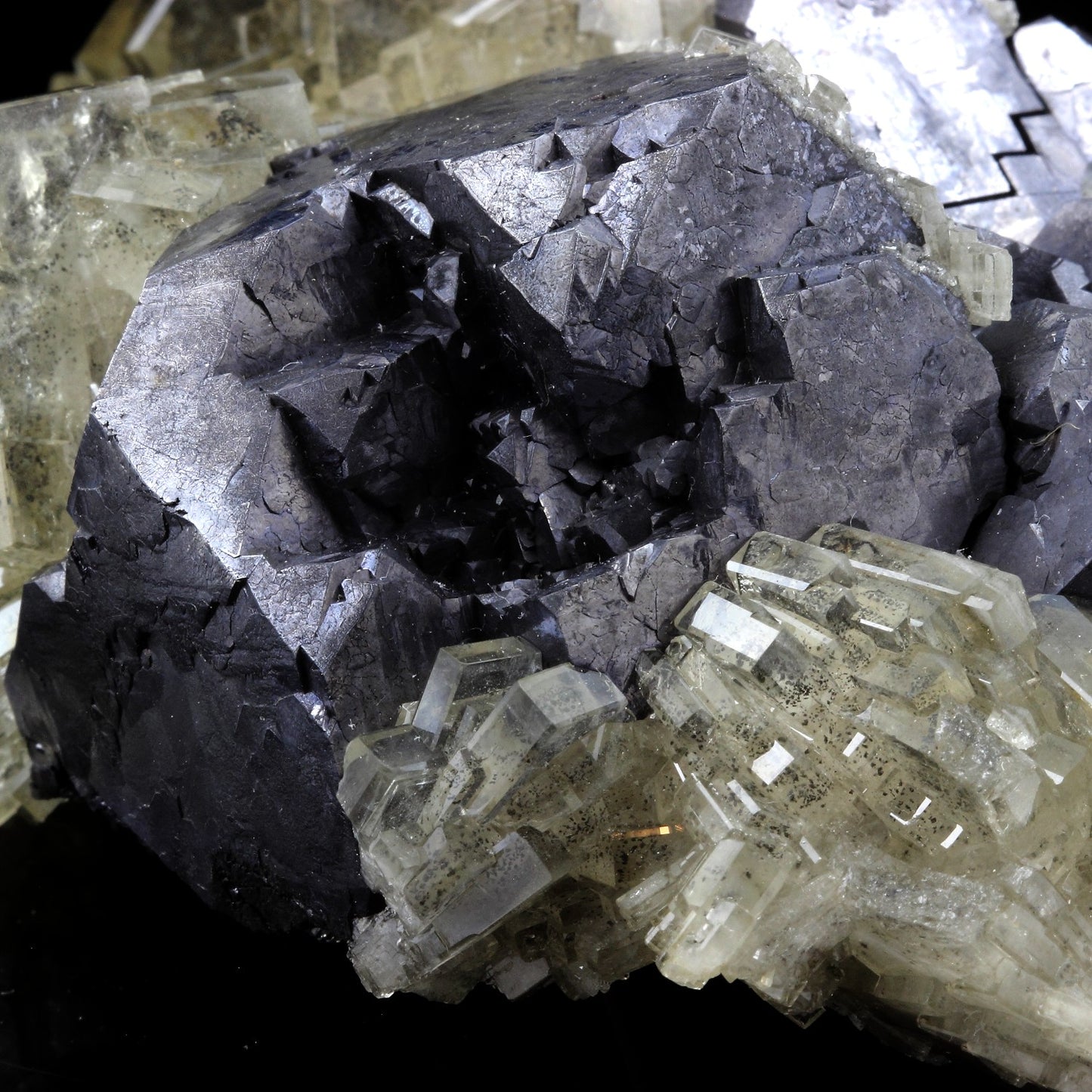 Baryte + Galène. 3179.5 carats. Oumjrane, Drâa-Tafilalet Region, Maroc