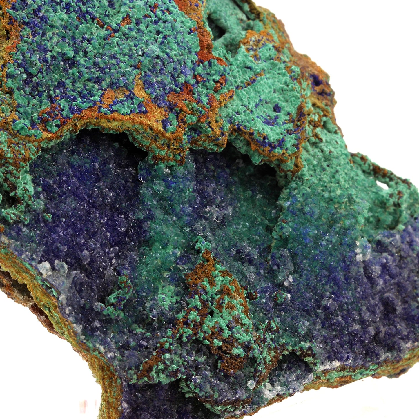 Azurite, Malachite. 1678.5 carats. Lavrion, Attica, Grece