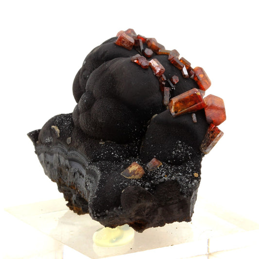 Vanadinite + Coronadite. 436.4 carats. Taouz, Meknès-Tafilalet Region, Maroc