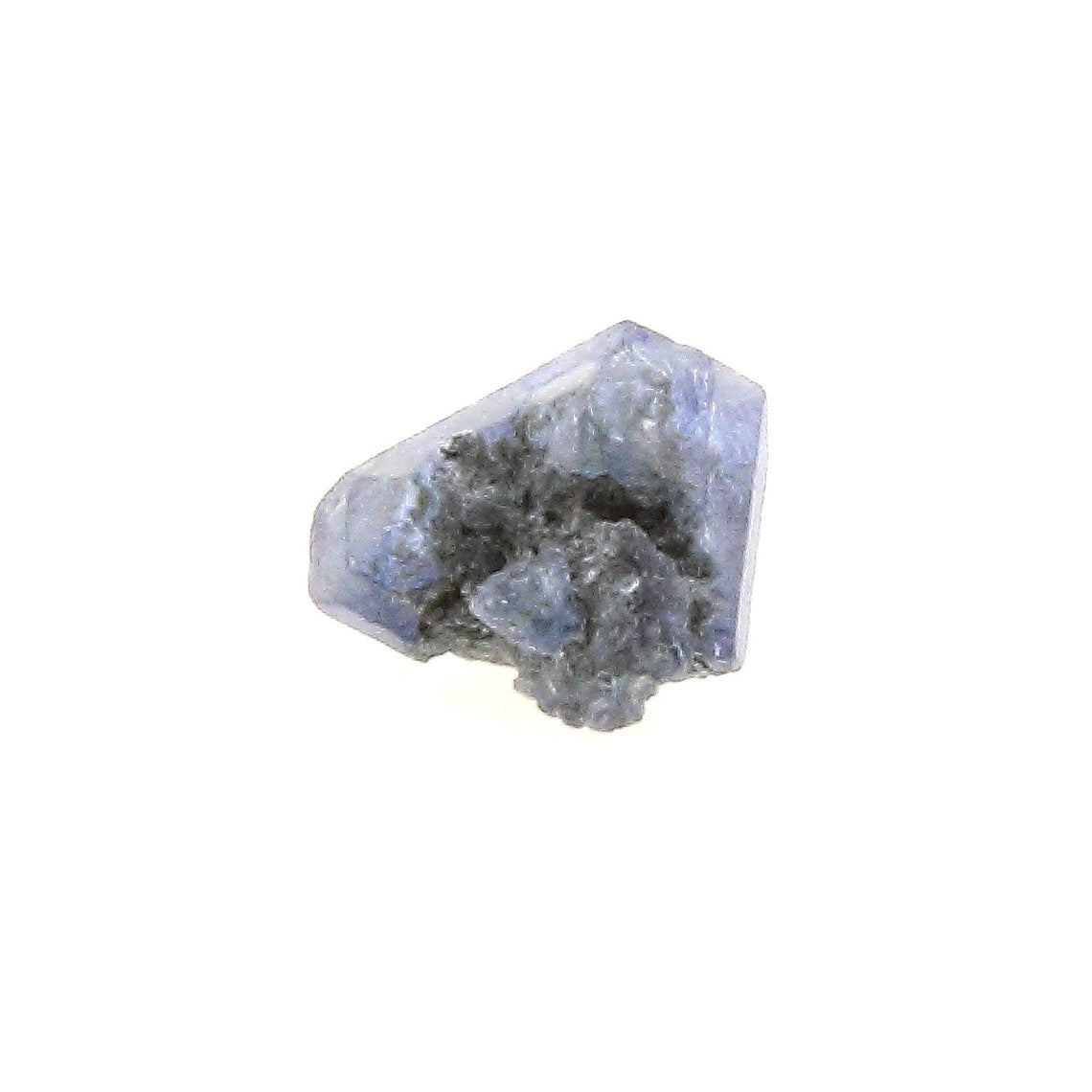 Bénitoïte. 0.125 carats. San Benito Co., California, USA