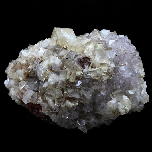 Fluorite + Quartz. 1158.0 carats. L'Argentolle, Saône-et-Loire, France
