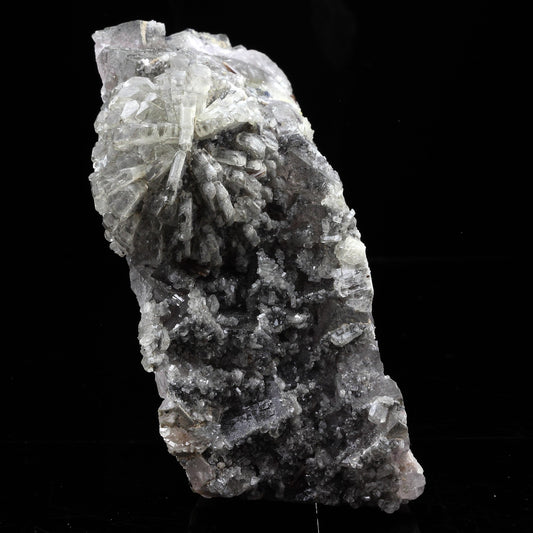 Fluorite, Baryte, Pyromorphite. 1515.5 carats. Le Rossignol, Chaillac, Indre, France