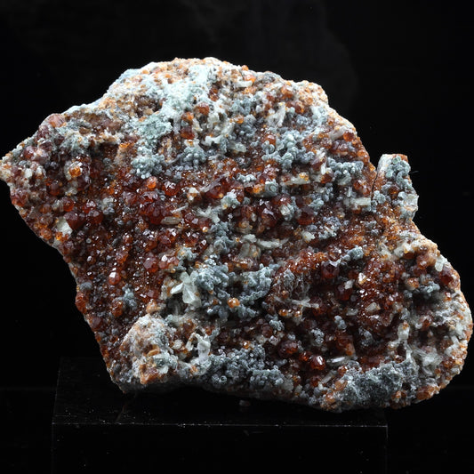 Grenat Hessonite. 901.0 carats. Vallée d'Ala, Piémont, Italie