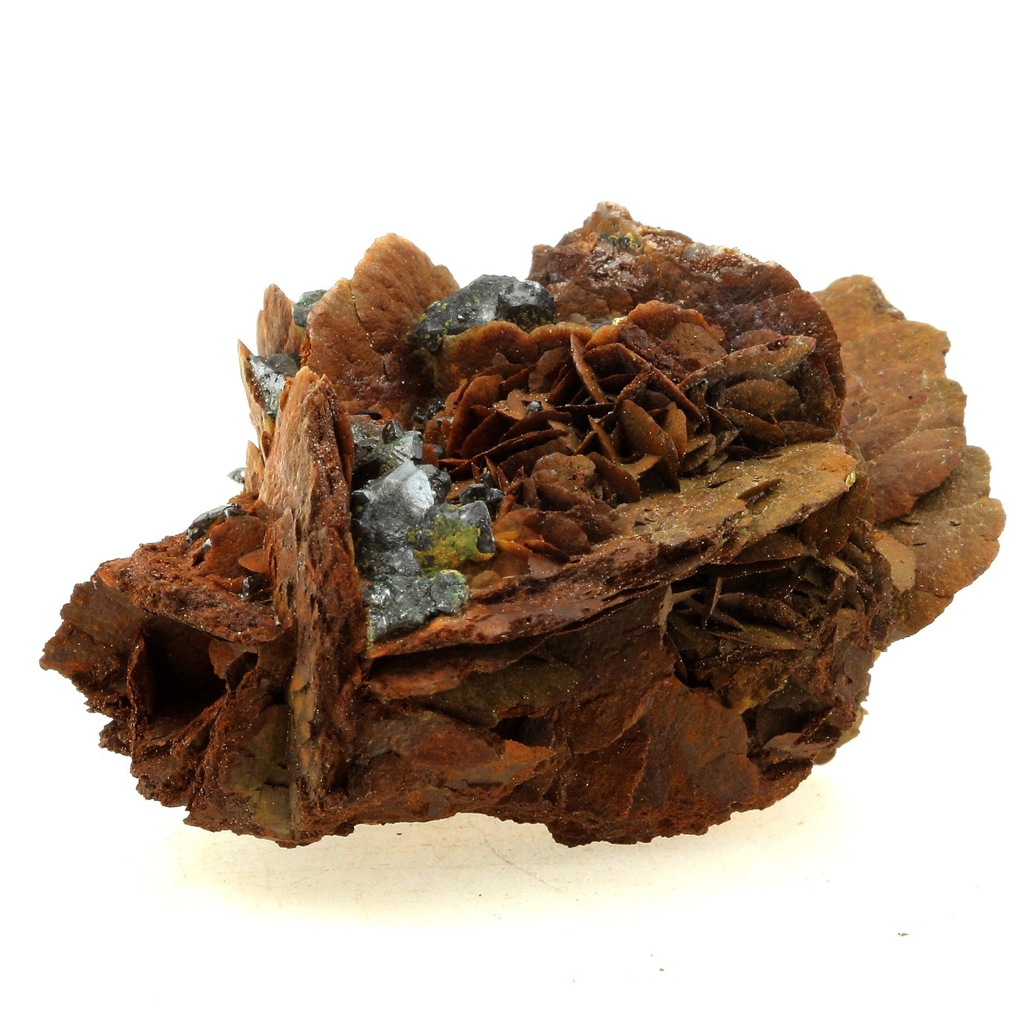 Siderite + Sphalerite (Blende). 264.5 carats. Mine de Pierre Rousse, Vizille, Isère, France