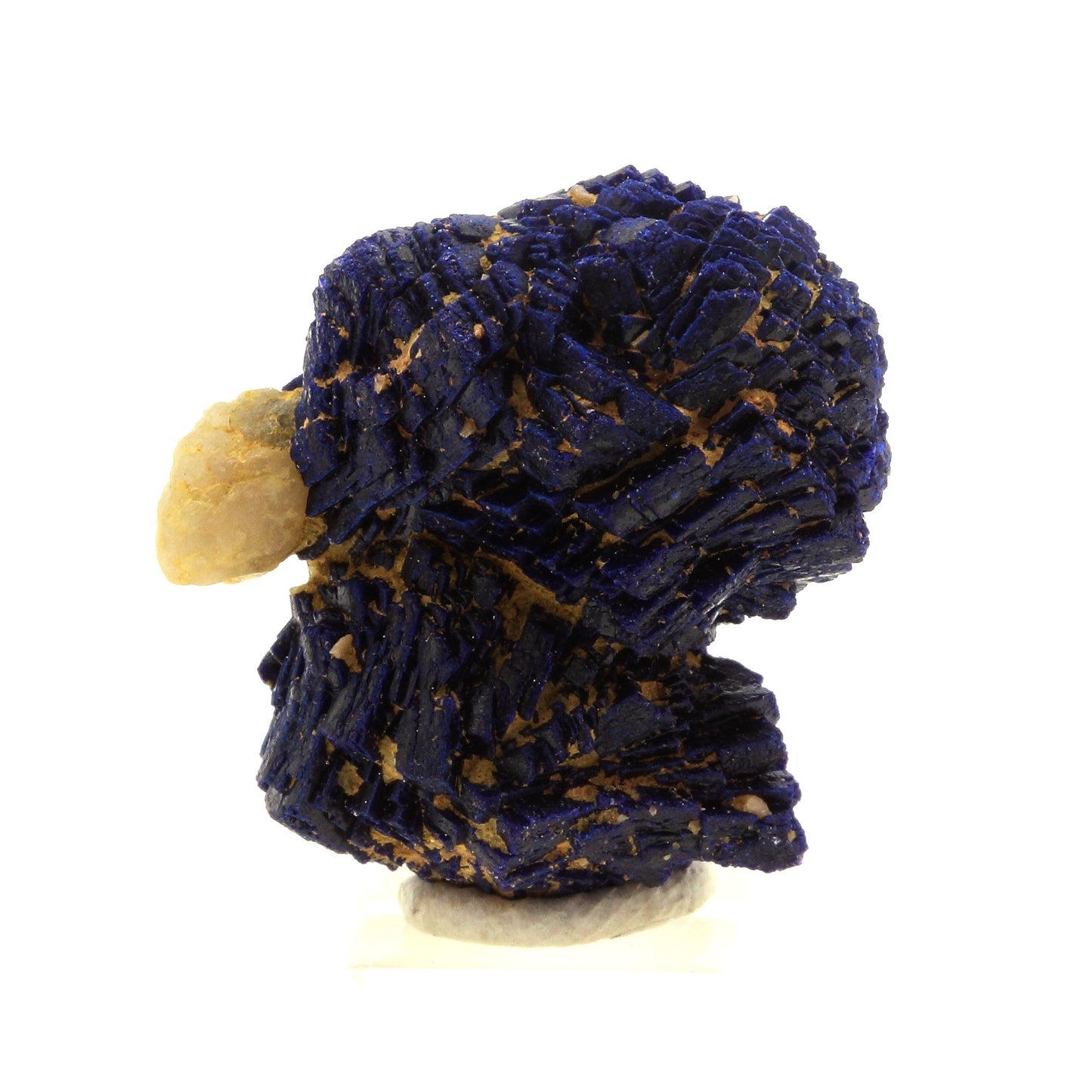 Chessylite (Azurite). 35.0 carats. Chessy-les-Mines, Rhône, France