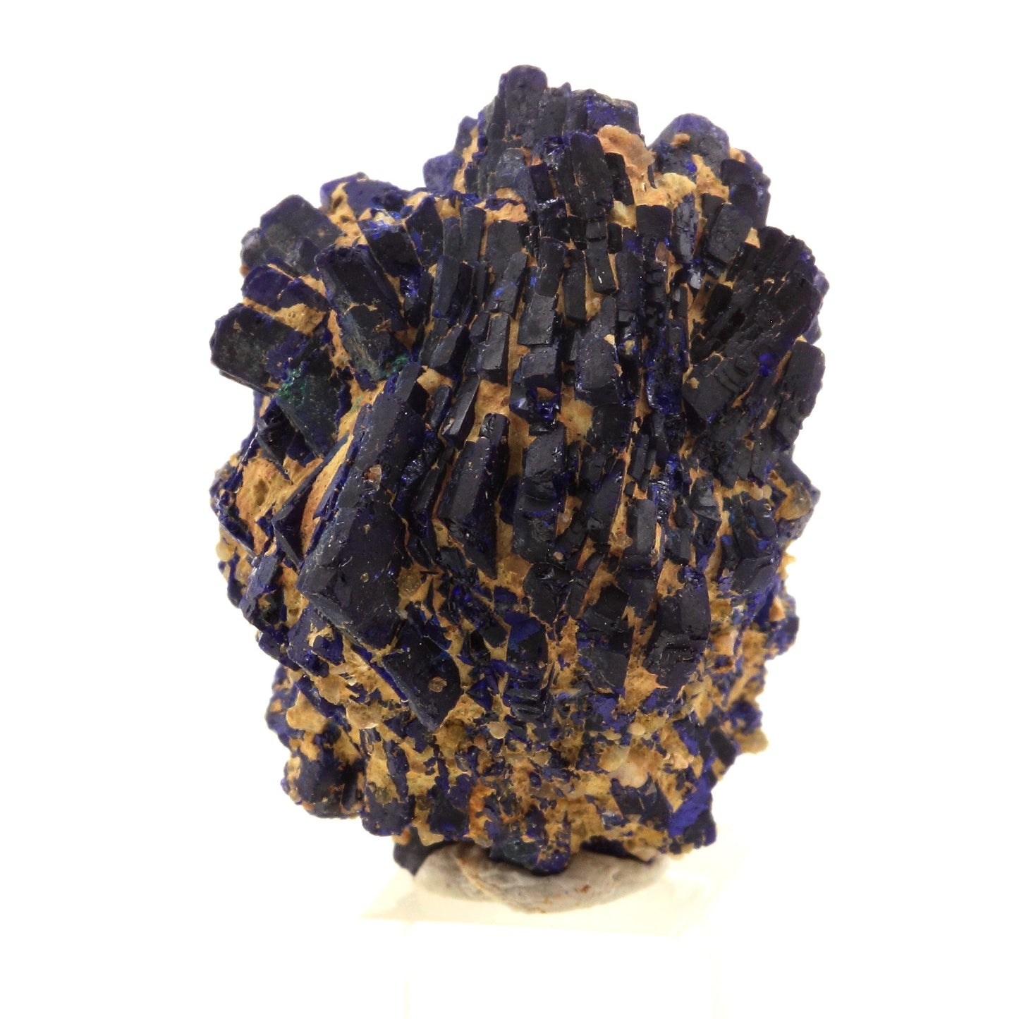 Chessylite (Azurite). 62.5 carats. Chessy-les-Mines, Rhône, France