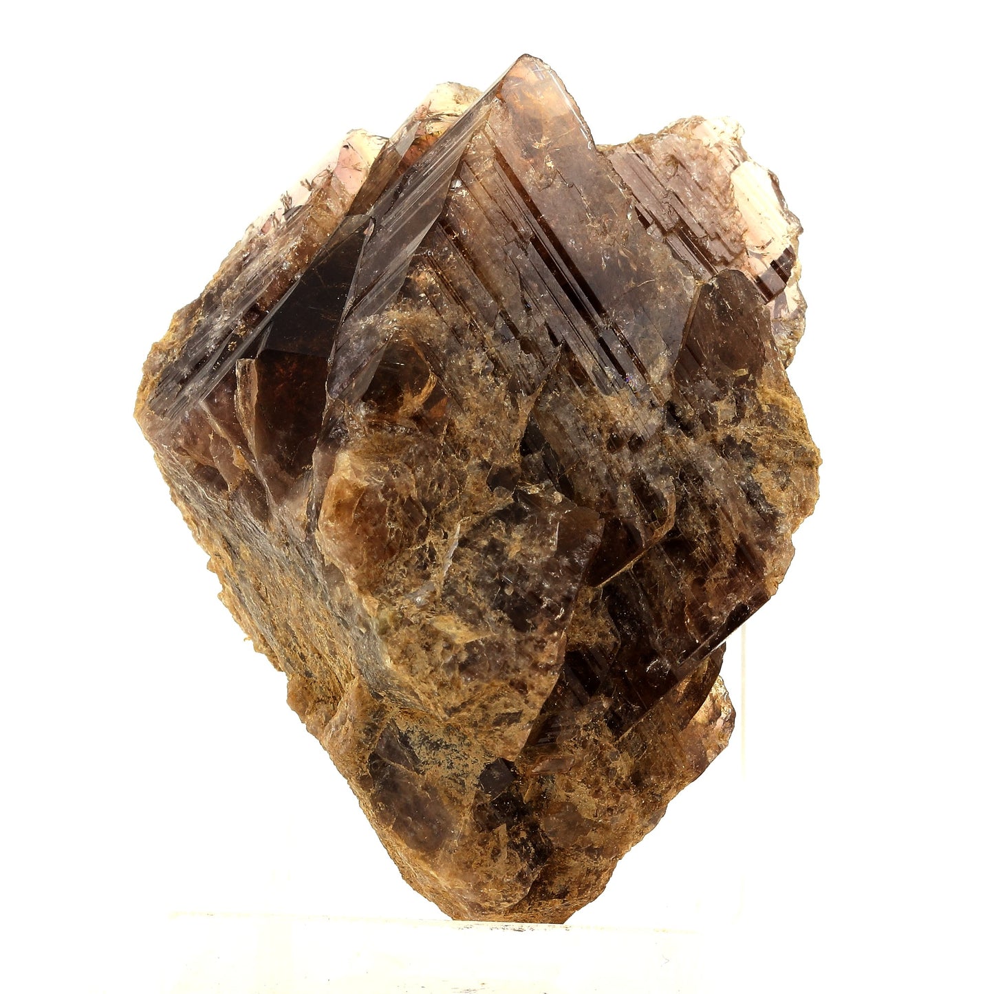 Axinite. 577.5 carats. Chamrousse, Belledonne, Isère, France