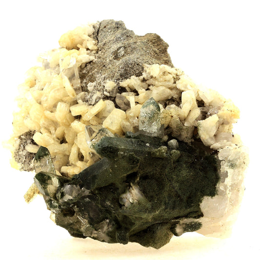 Quartz + Albite + Calcite, 1921.0 carats, Massif des Grandes Rousses, Isère, Auvergne-Rhône-Alpes, France