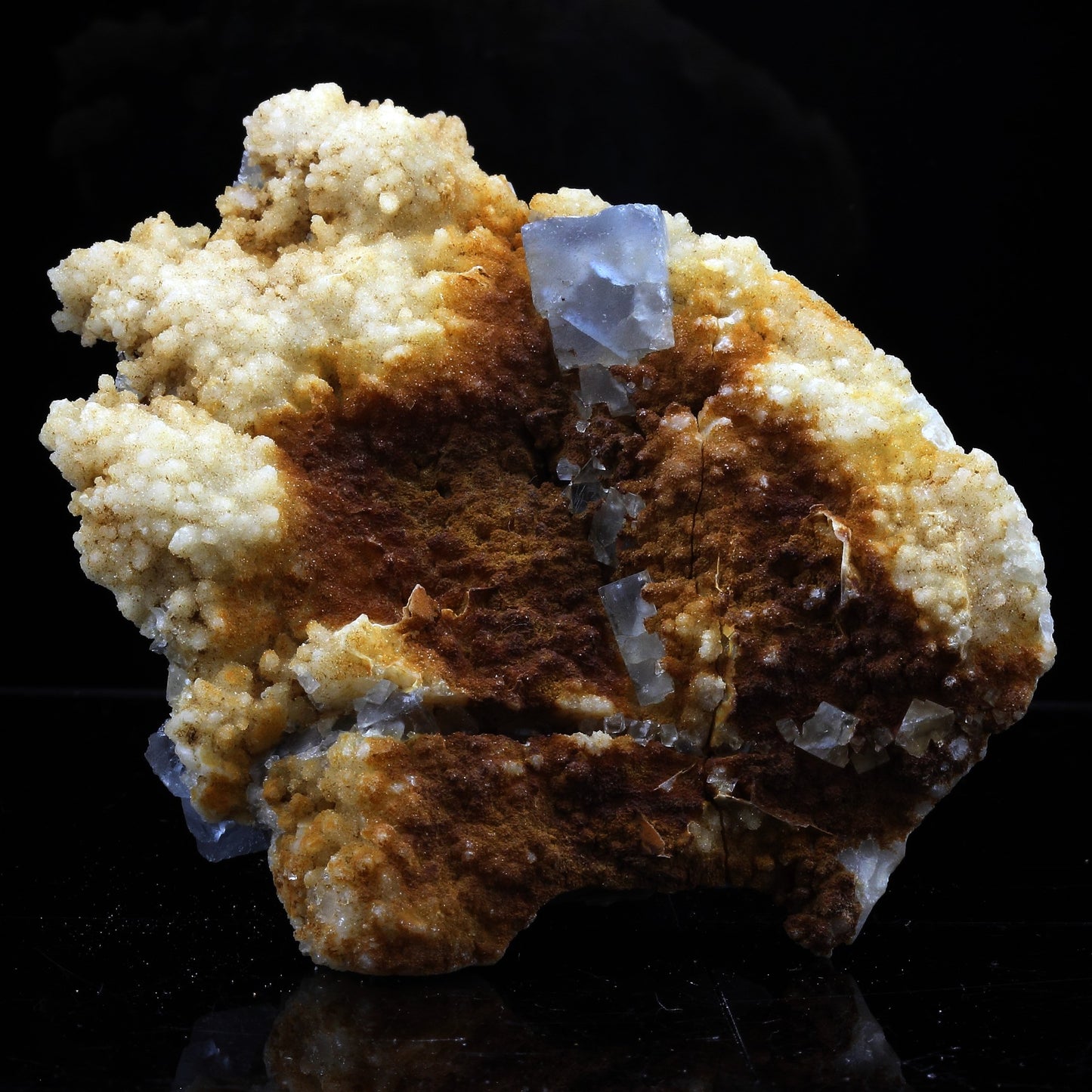 Fluorite. 644.5 carats. Mont-Roc Mine, Tarn, France