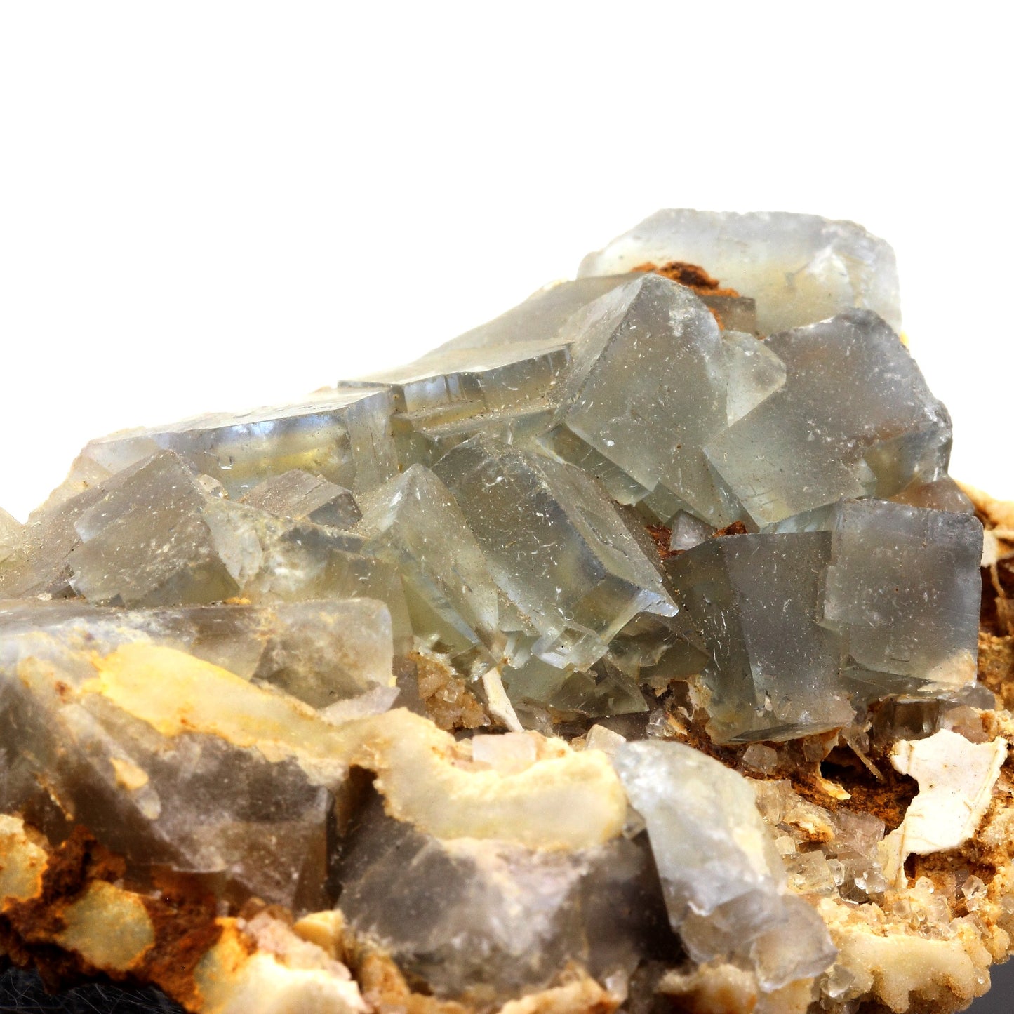 Fluorite. 644.5 carats. Mont-Roc Mine, Tarn, France