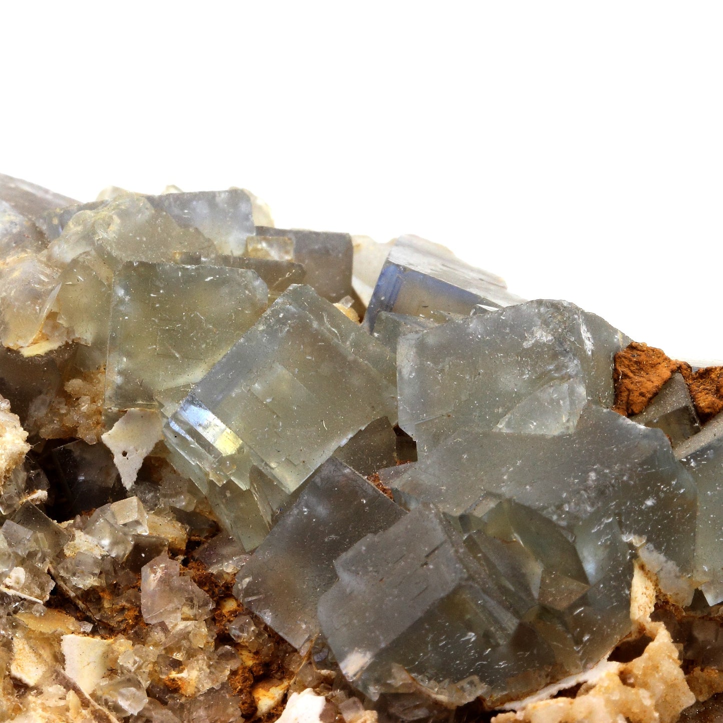 Fluorite. 644.5 carats. Mont-Roc Mine, Tarn, France