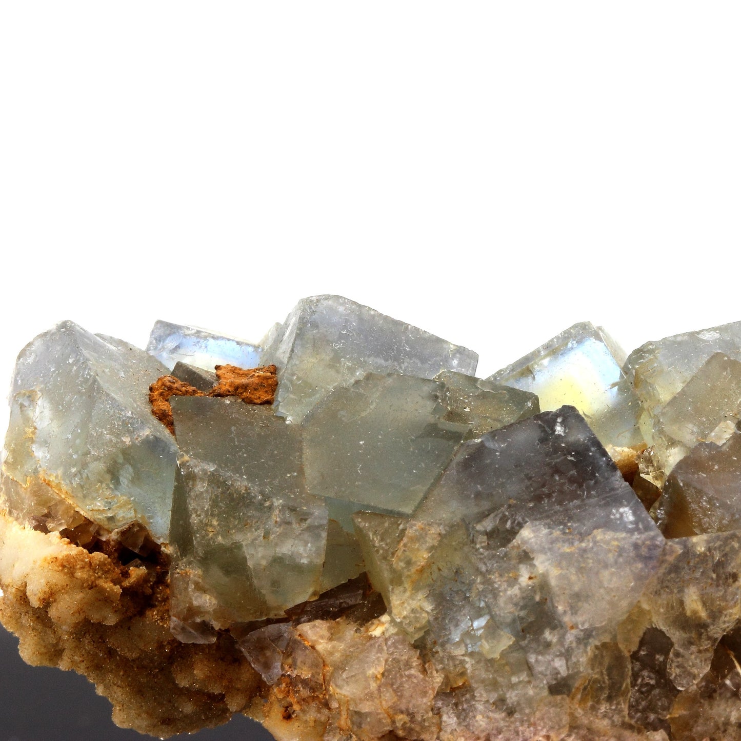 Fluorite. 644.5 carats. Mont-Roc Mine, Tarn, France