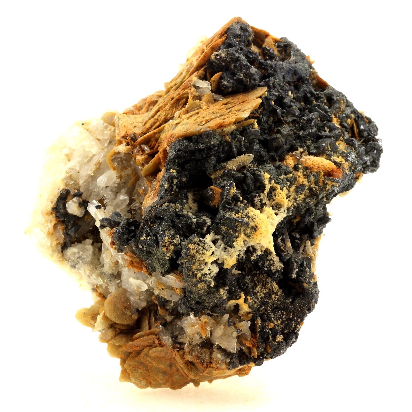 Siderite, Bournonite, Quartz. 1926.5 carats. Saint-Pierre-de-Mésage, Isère, France