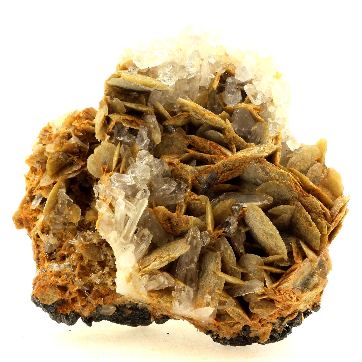 Siderite, Bournonite, Quartz. 1926.5 carats. Saint-Pierre-de-Mésage, Isère, France