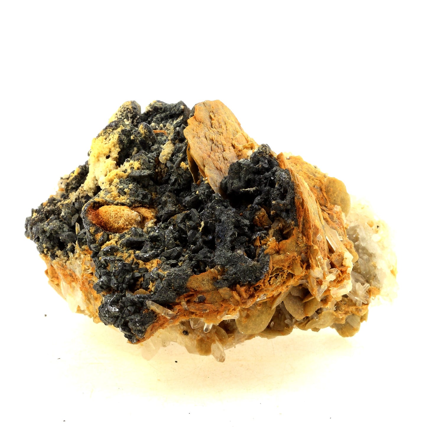 Siderite, Bournonite, Quartz. 1926.5 carats. Saint-Pierre-de-Mésage, Isère, France