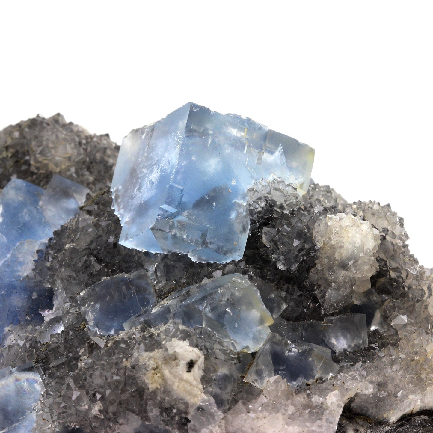 Fluorite. 5238.5 carats. Mont-Roc, Tarn, France