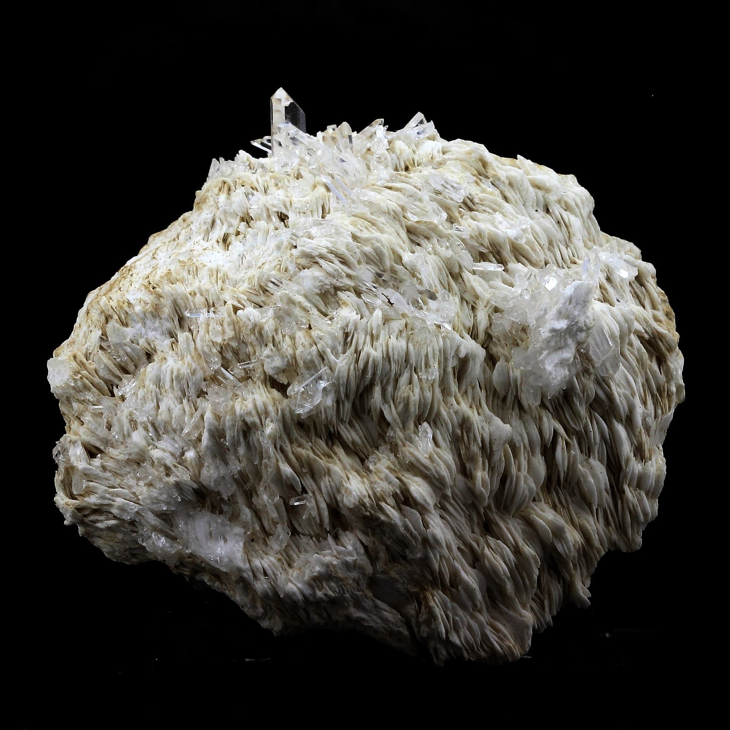 Quartz + Baryte. 1211.5 carats. Le Ribot, L'Alpe d'Huez, Isère, France