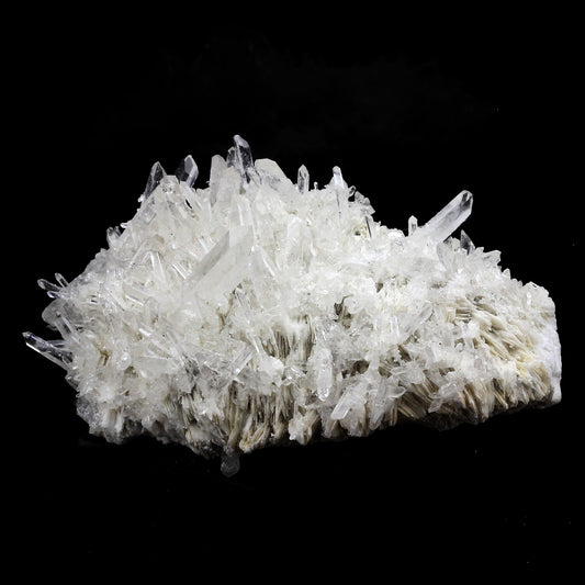 Quartz + Baryte. 825.0 carats. Le Ribot, L'Alpe d'Huez, Isère, France